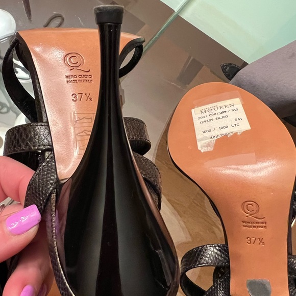 Ultra-rare Alexander McQueen high-heel sandals - Picture 6 of 9